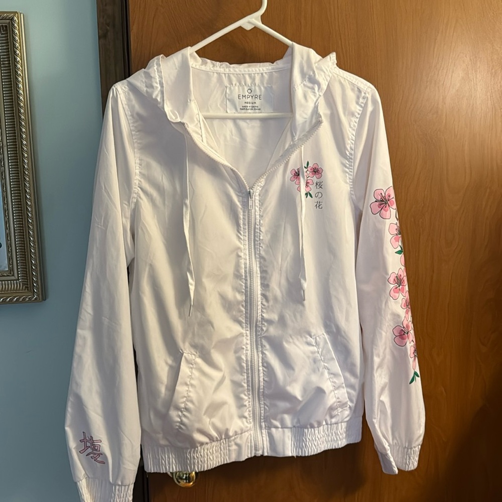 Windbreaker Jacket with Hood by Emprye